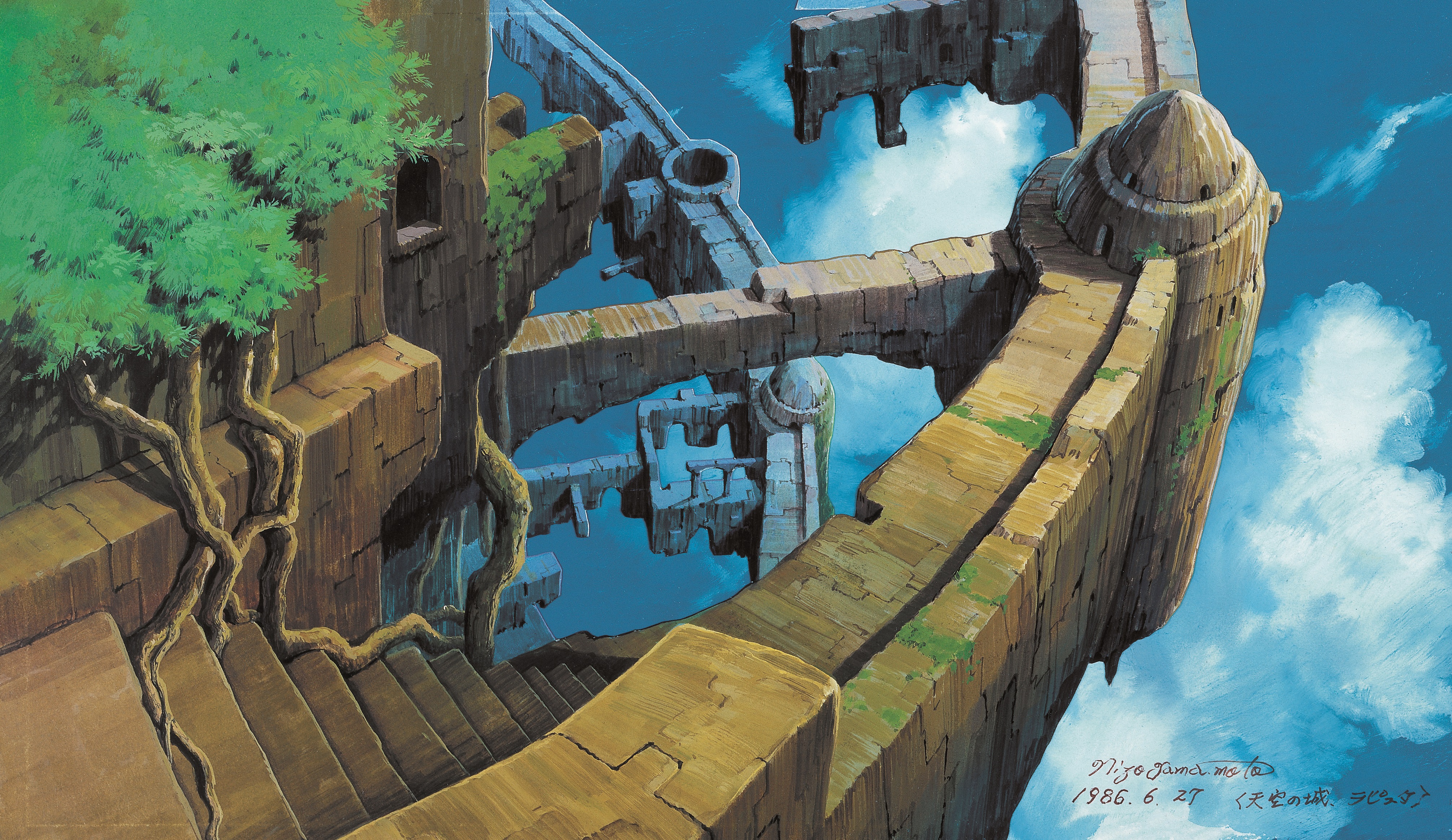 アニメーション美術の創造者 新・山本二三展～天空の城ラピュタ