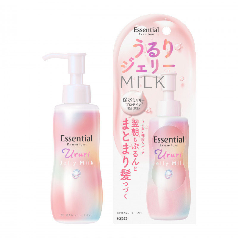 【8月31日締切】花王から「エッセンシャル プレミアムうるりジェリーミルク」「エッセンシャル プレミアムうるりキラリオイル」をそれぞれ4人に